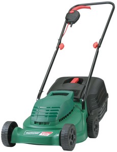 Easi-trak 320 :  : 1000W motor
28ltr grass box
20-60mm (height of cut)