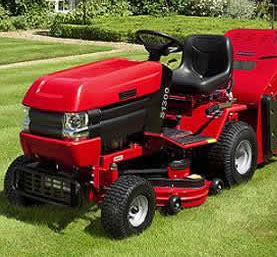 S Series Tractor Mower S130 Mini :  : 13 HP B&S Engine
Single Cylinder (S)
RD deck (30 inch)
Sweeper (Powered Grass Collector)